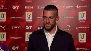 Mixed Zone Cristiano Biraghi dopo Inter vs Fiorentina