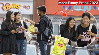 Best Reaction Prank On Girls  Prank video  Funny Prank 2023