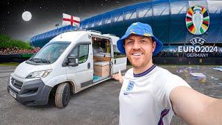 VAN CAMPING IN GERMANY AT EURO 2024 we drove 300 miles for this