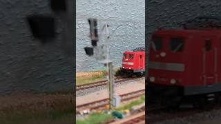 Schöner Güterzug       #anlagenbau #train #h0 #modeltrains #modellbahn #DB #märklin #esu #roco #piko