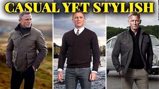 How to Look Sharp in Casual Clothes Like James Bond