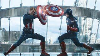 캡틴 vs 캡틴 싸움 장면  어벤져스 엔드게임 Avengers Endgame 2019 4K