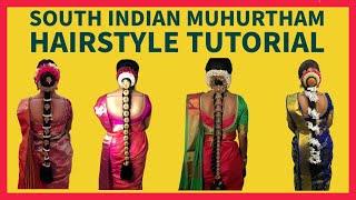 Easy wedding HairstyleSouth indian bridal HairstyleTips and tricksStep by step tamil tutorial