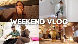 VLOG wedding floral meeting deep spring cleaning workouts date night hilarious family easter