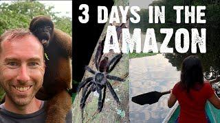 Amazon Rainforest Experience  Peru Vlogs