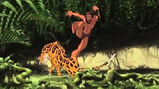 Tarzan - Leopard Fight Scene - HQ