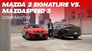 MazdaSpeed3 vs Mazda 3 Signature La evolución de los Mazda 3 Turbo con el paso de los años