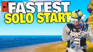 FASTEST Solo Start on the Most Popular EU Rust Server Part 1