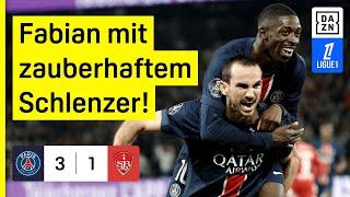 Europameisterlicher Fabian und doppelter Dembele ballern PSG zum Sieg PSG - Brest  Ligue 1  DAZN