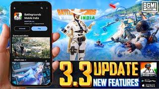 BGMI NEW UPDATE 3.3  New Features Confirmed  What To Expect & More - NATURAL YT