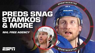 PREDATORS GEARING UP  Steven Stamkos agrees to 4-year$8M annually deal in Nash   SportsCenter