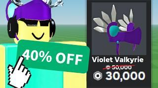 WORKING GET 40% OFF ANY ROBLOX ITEM 40% Method