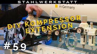 DIY STAHLWERK - Kompressor Station 450 L 10 Bar - Eigenbau - WIG  MAG