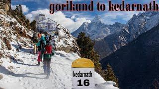 gorikund to kedarnath all details गौरीकुंड से केदारनाथ सम्पूर्ण जानकारी 