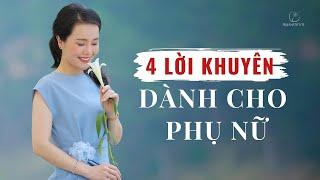 4 ĐIỂM MẤU CHỐT PHỤ NỮ NÊN NHẮC MÌNH MỖI NGÀY THAY ĐỔI CUỘC ĐỜI  Ruby Nguyen