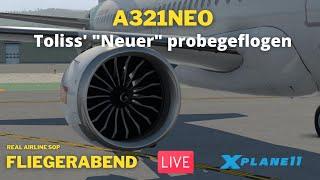 FLIEGERABEND Real Airline SOPs  Toliss A321 Neo  X-Plane 11  Tutorial