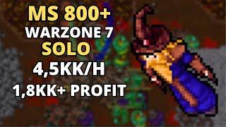 MSED 800+ WARZONE 7 - 45KKH - 18KK+ PROFIT