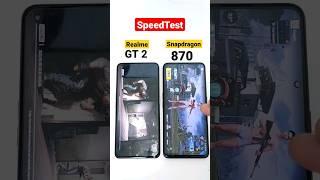 Snapdragon 870 vs Realme GT 2 SpeedTest 
