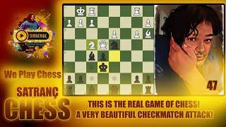 THIS IS THE REAL GAME OF CHESS A VERY BEAUTIFUL CHECKMATCH ATTACK