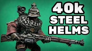 Kitbashing a Freeguild SteelHelms Killteam