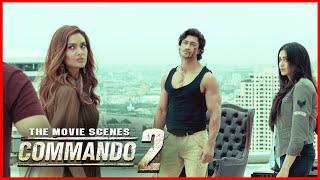 Vidyut Jammwals Stunning Action Climax  Commando 2  Movie Scenes  Deven Bhojani  Esha Gupta