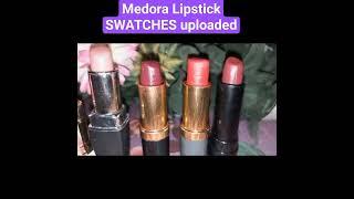 Medora Lipstick Shades review  Detail video uploaded  Medora Lipstick #medora #trending