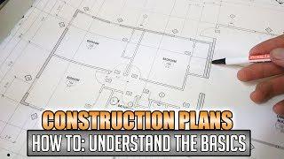 How To Reading Construction Blueprints & Plans  #1