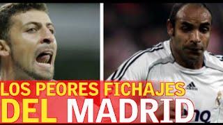 Los peores fichajes del Real Madrid