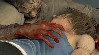 寝ているところを襲われてしまうジル　（エリョナ？）RE3 Resident Evil 3 Jill ryona