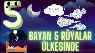 5 Rakamını Öğreniyorum  Bayan 5 Rüyalar Ülkesinde  Mathozone Serisi  Masal Tadında Matematik