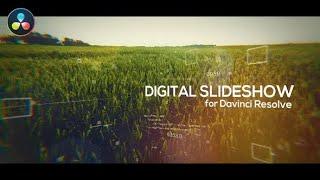 Digital Slideshow for DaVinci Resolve  videohive