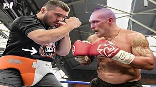 Oleksandr Usyk Trains With Dave Allen To Prepare For A Fight With Tyson Fury. Boxing News 2023