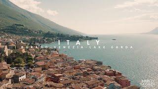 Italien 2019  Burano - Venedig - Gardasee  Travelfilm