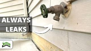 How To Fix A Leaking Outdoor Faucet  Easy DIY Fix