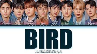 EXO 엑소 - Bird The Best Ver JPN\ROM\ENG Color Coded Lyrics