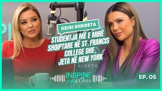 Kejsi Shkreta Studentja më e mirë shqiptare në St. Francis College dhe jeta në NewYork