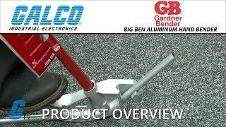 Gardner Bender Big Ben Aluminum Hand Bender