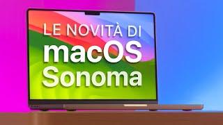 macOS Sonoma ORA DISPONIBILE  Tutte le Novità