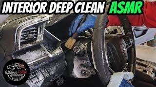 ASMR Car Interior Detailing Cleaning & Wiping  No Talking Unintentional