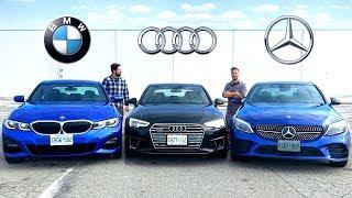 2019 BMW 3 Series vs Audi A4 vs Mercedes C-Class  Battle Of Kings