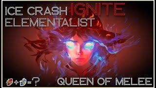 3.25 Ice Crash Ignite Elementalist-League Starter+10 MILLION DPS by day 3 Queen of Melee LOGIN