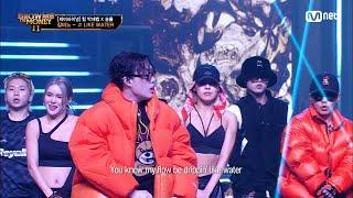 ENG #SMTM119회 헛소리들에게는 음소거를 높이  LIKE WATER Feat. 로꼬 현아 - 잠비노 @세미파이널 #쇼미더머니11 EP.9  Mnet