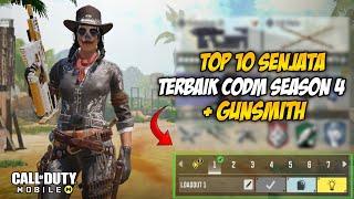 Top 10 senjata terbaik codm season 4 yang wajib ada di loadout kalian + gunsmith  CODM indonesia