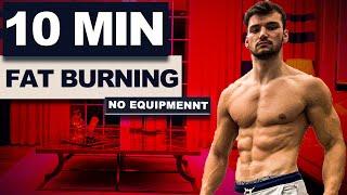 10 Min Full Body Cardio No Equipment  Fat Burning  velikaans