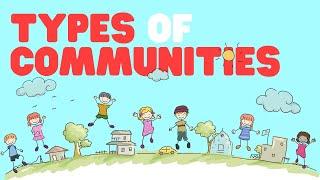 Types of Communities  Learn about communities for kids and help them learn how to identify them