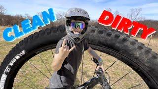 Best way to clean dirty tires