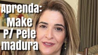 MAKE BÁSICA PARA PELE MADURA