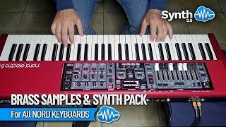 BRASS SAMPLES & SYNTH PACK 50 new patches  NORD KEYBOARDS  SOUND LIBRARY