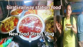 street food Kolkata cooking birati railway station food vlog bengali