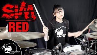 SiM – RED  Kengan Ashura Season 2 Op  Drum cover Tarn Softwhip